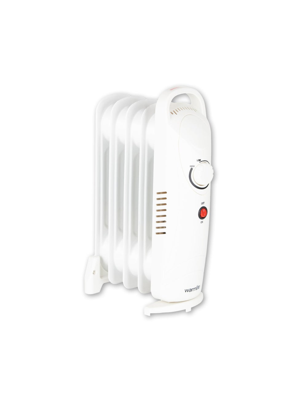 Warmlite 650W Oil Filled Radiator White