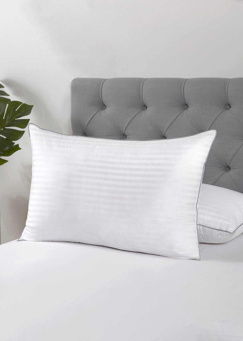 Bhs White Goose Down Pillow (Soft to Medium Support)