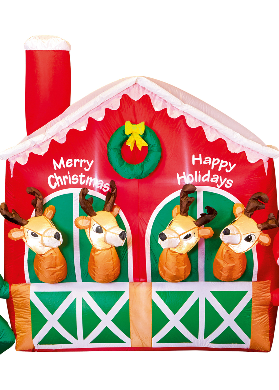 Premier Decorations 2.7m Lit Christmas Inflatable Stable