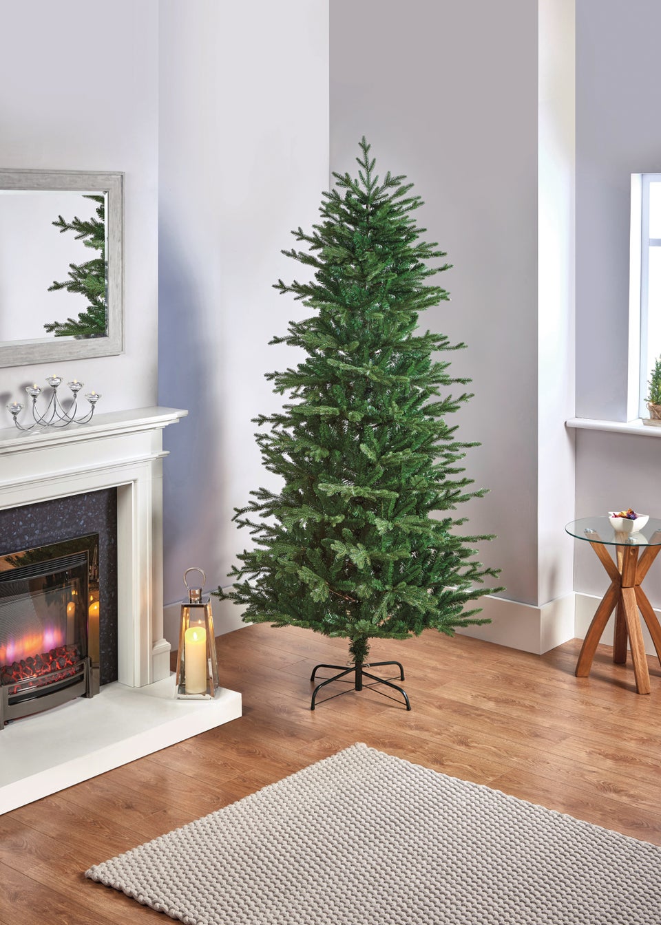 Premier Decorations Glenwood Spruce Christmas Tree (6ft)