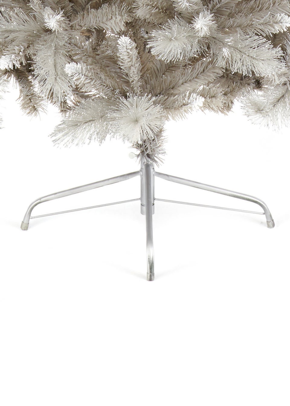 Premier Decorations Grey Silver Tipped Fir Christmas Tree 6ft