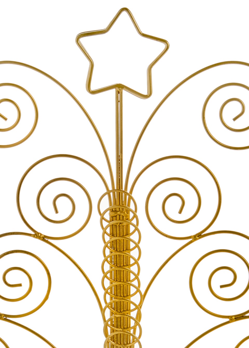 Premier Decorations Gold Santa Christmas Card Holder 45cm