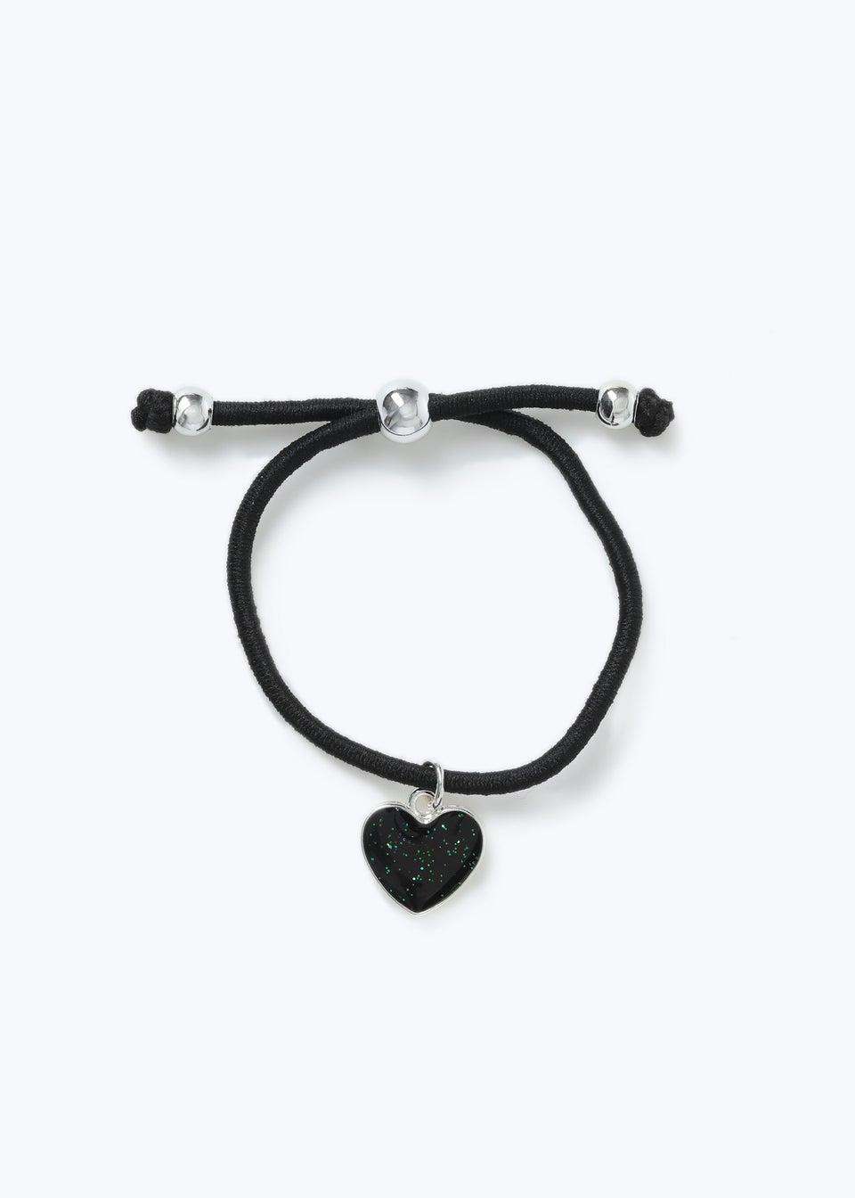 Black Mood Heart Bracelet Matalan