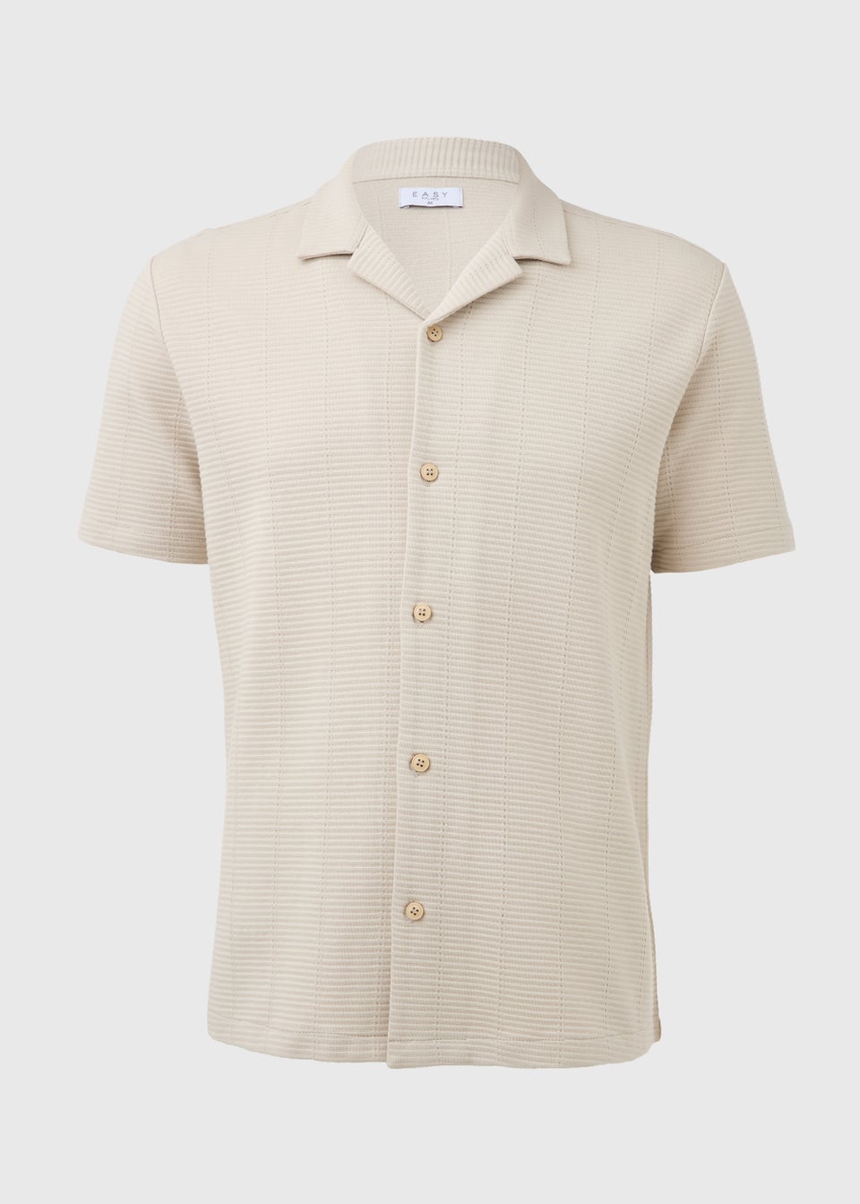 Stone Ottoman Jersey Shirt - Matalan