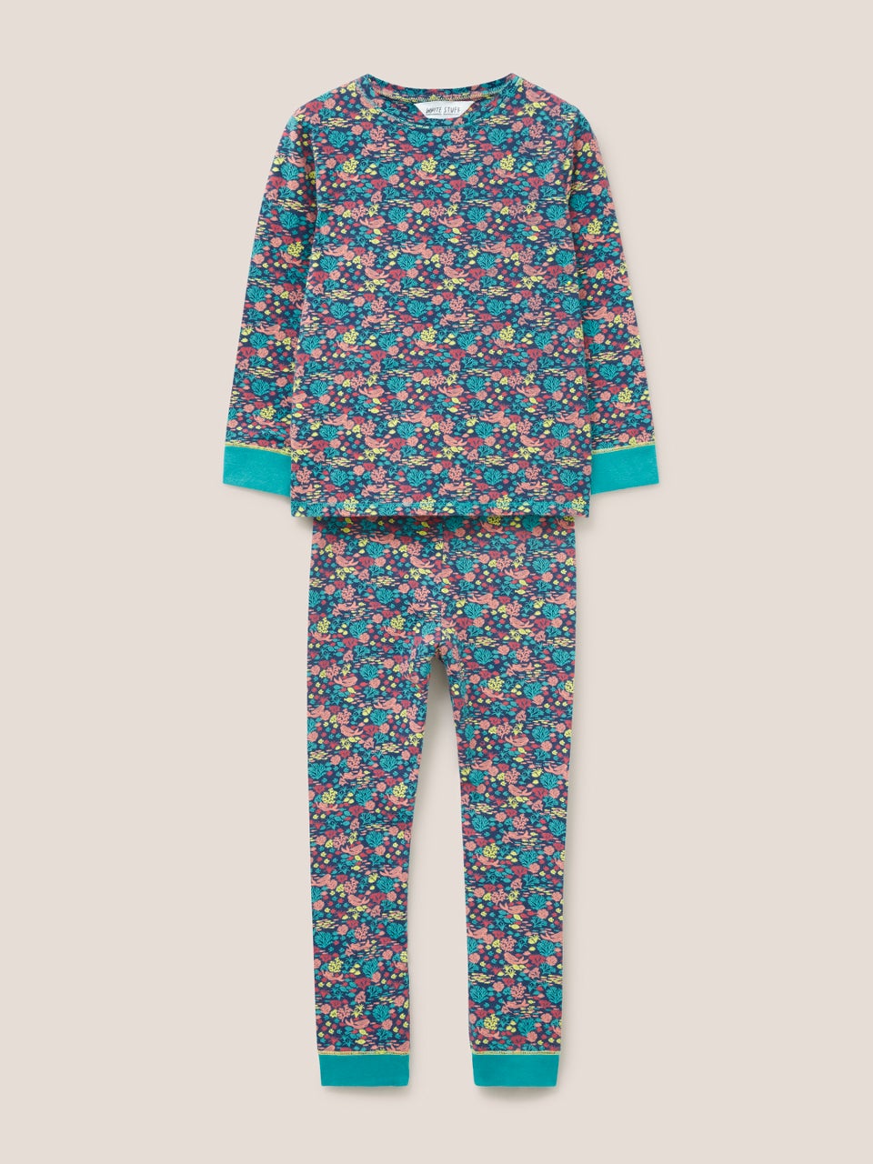 Pyjama mit Meeresmotiven