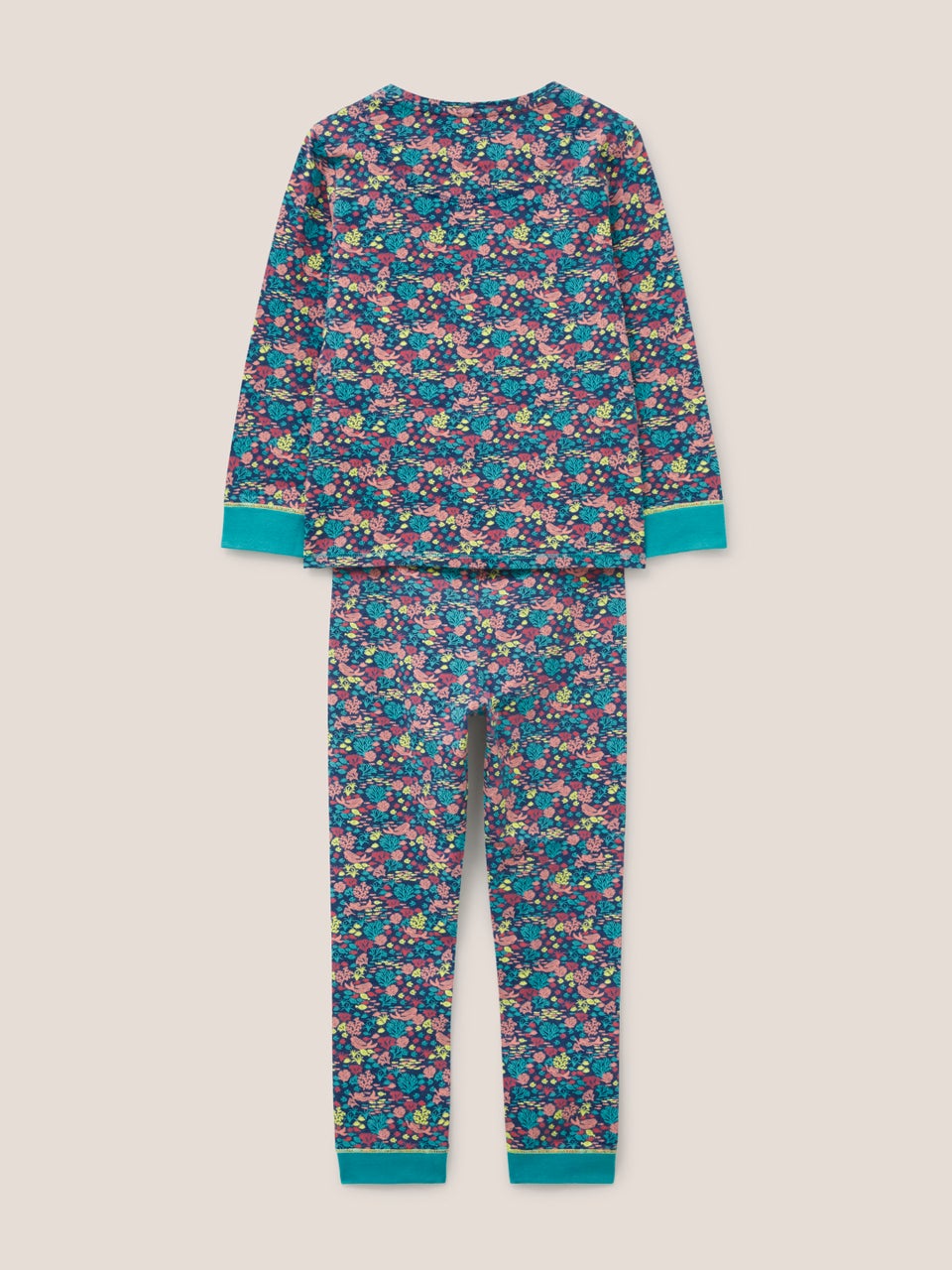 Pyjama mit Meeresmotiven