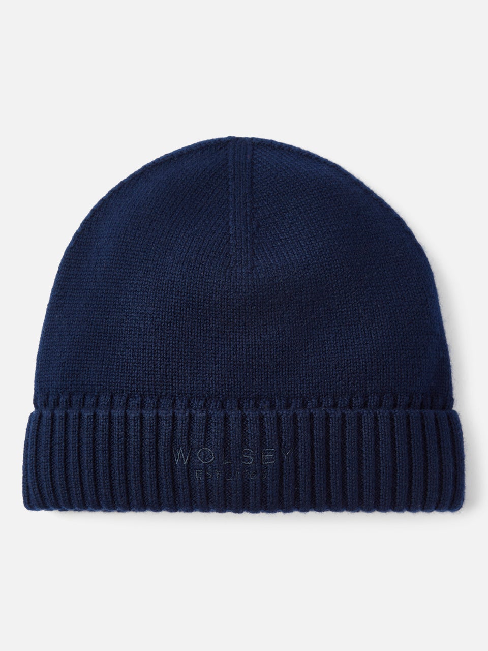 Wolsey Ribbed Beanie - Navy - One Size
