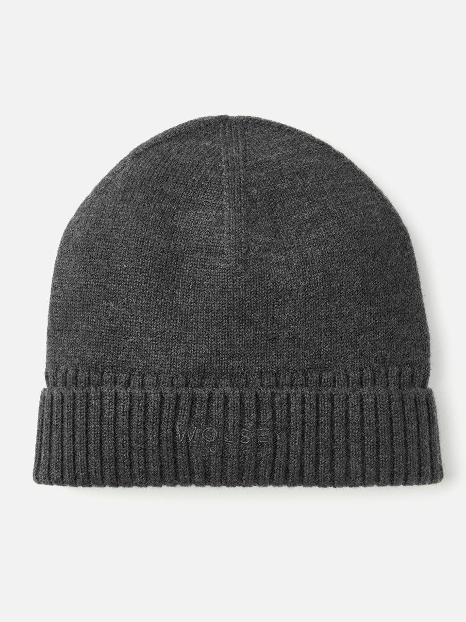 Wolsey Ribbed Beanie - Charcoal Marl