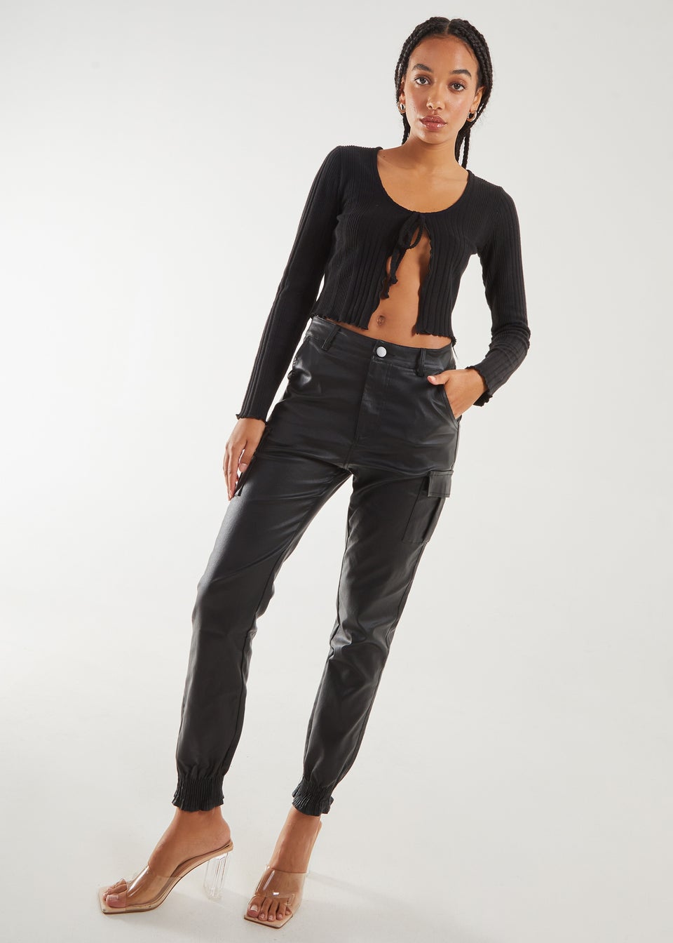 Matalan discount pu trousers