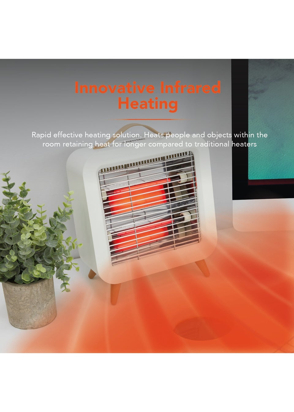 Warmlite 550W Infrared Desk Heater