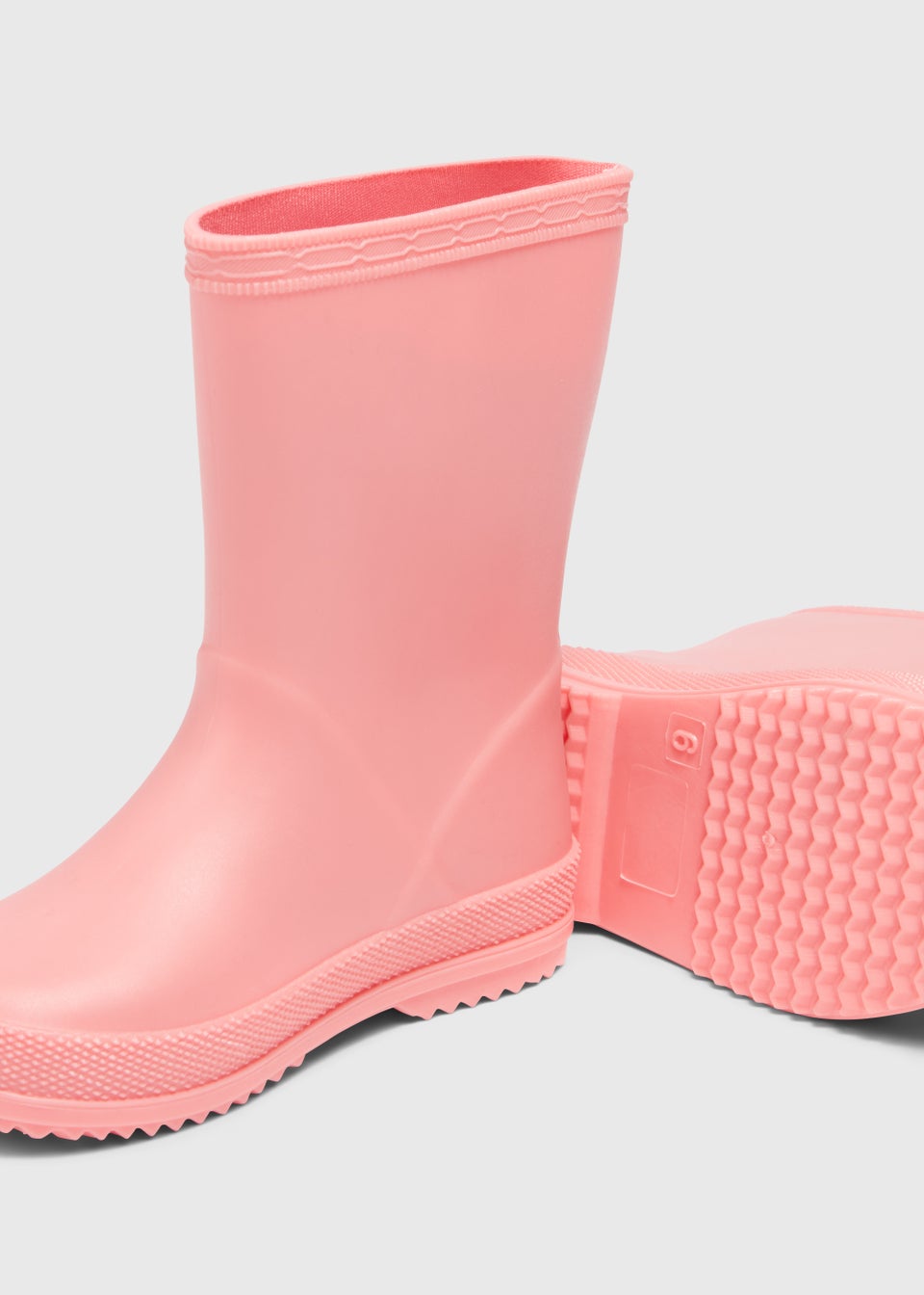 Girls Pink Wellies (Younger 4-12)