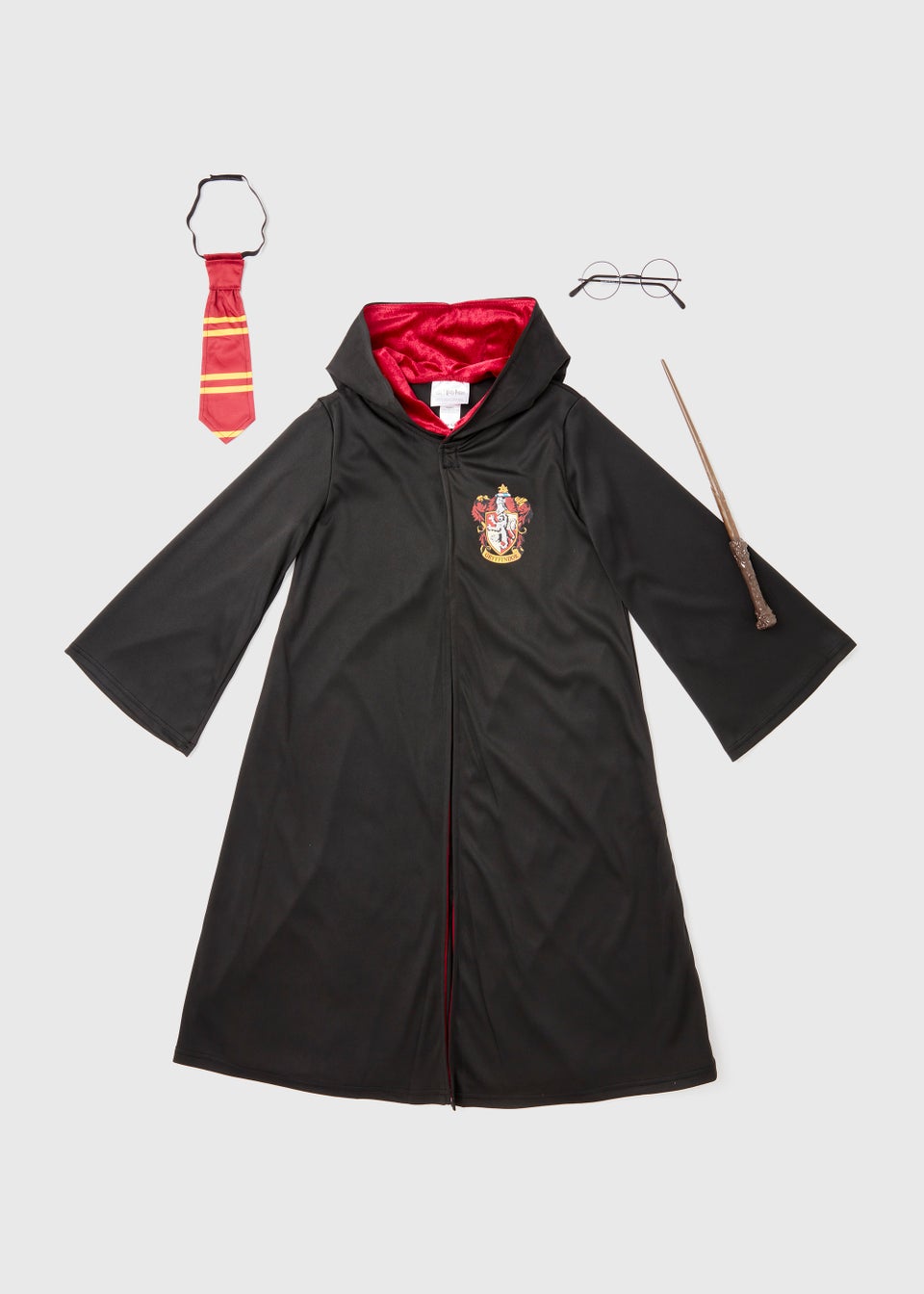 Kids Black Harry Potter Fancy Dress Costume (5-12yrs)