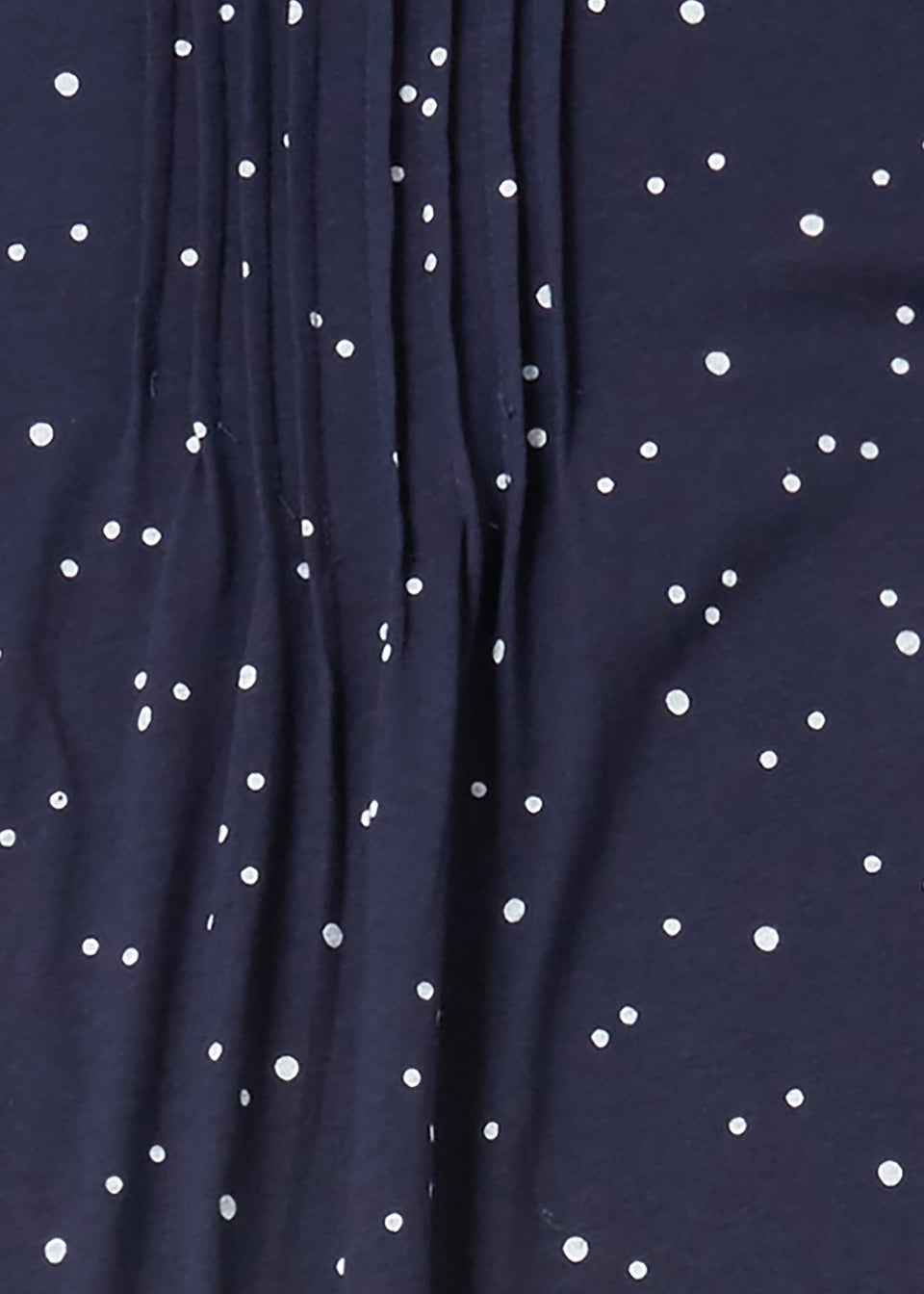 Navy Celestial Longline Lace Nightie