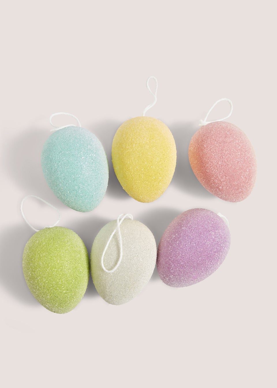 6 Pack Large Hanging Eggs