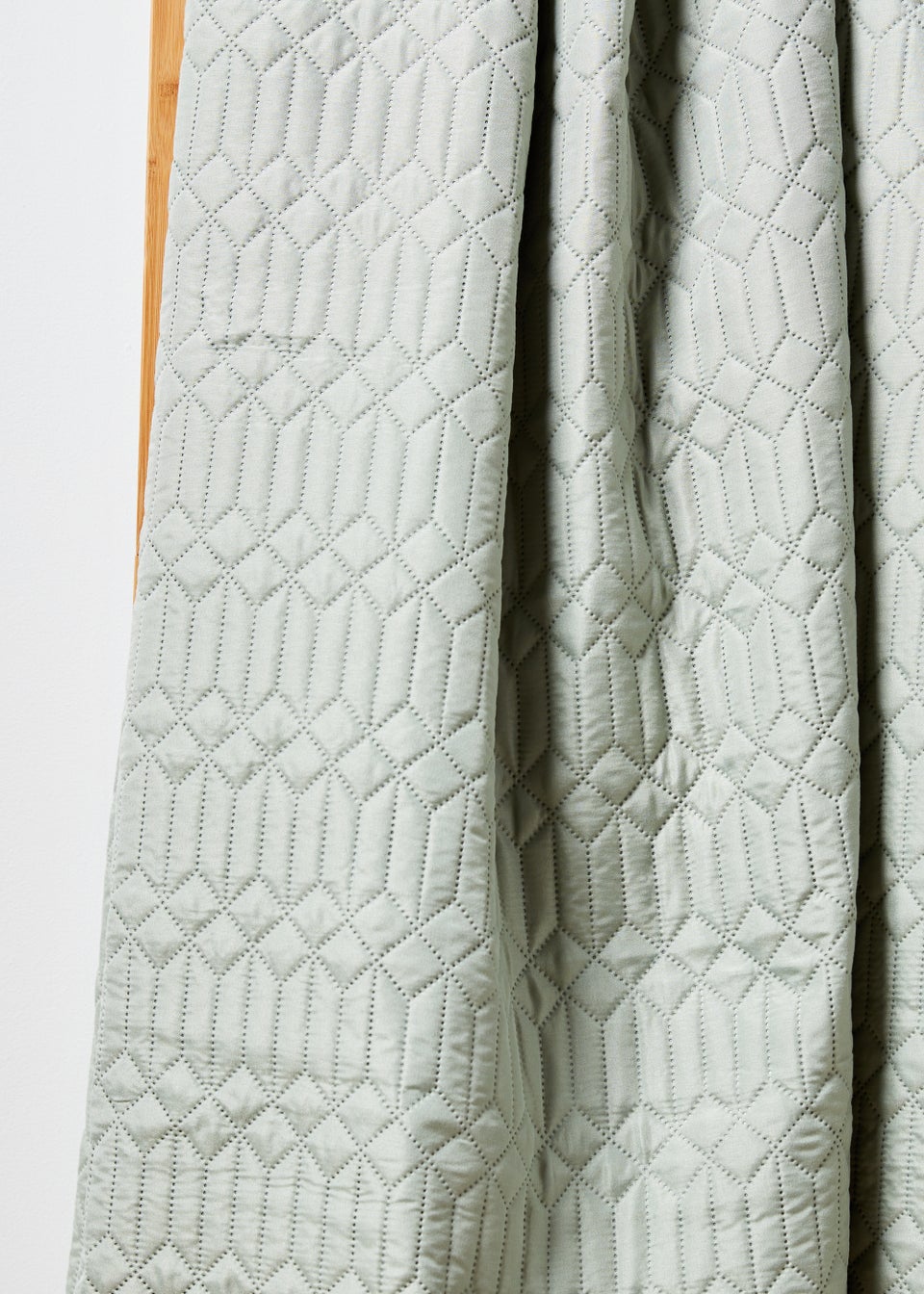 Green Geo Pinsonic Bedspread (235cm x 235cm)