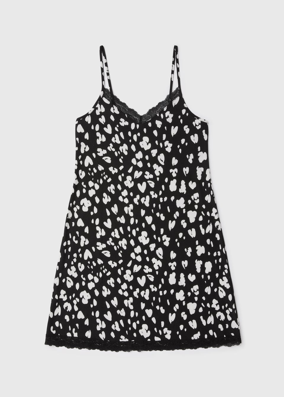 Strappy Mono Print Nightie