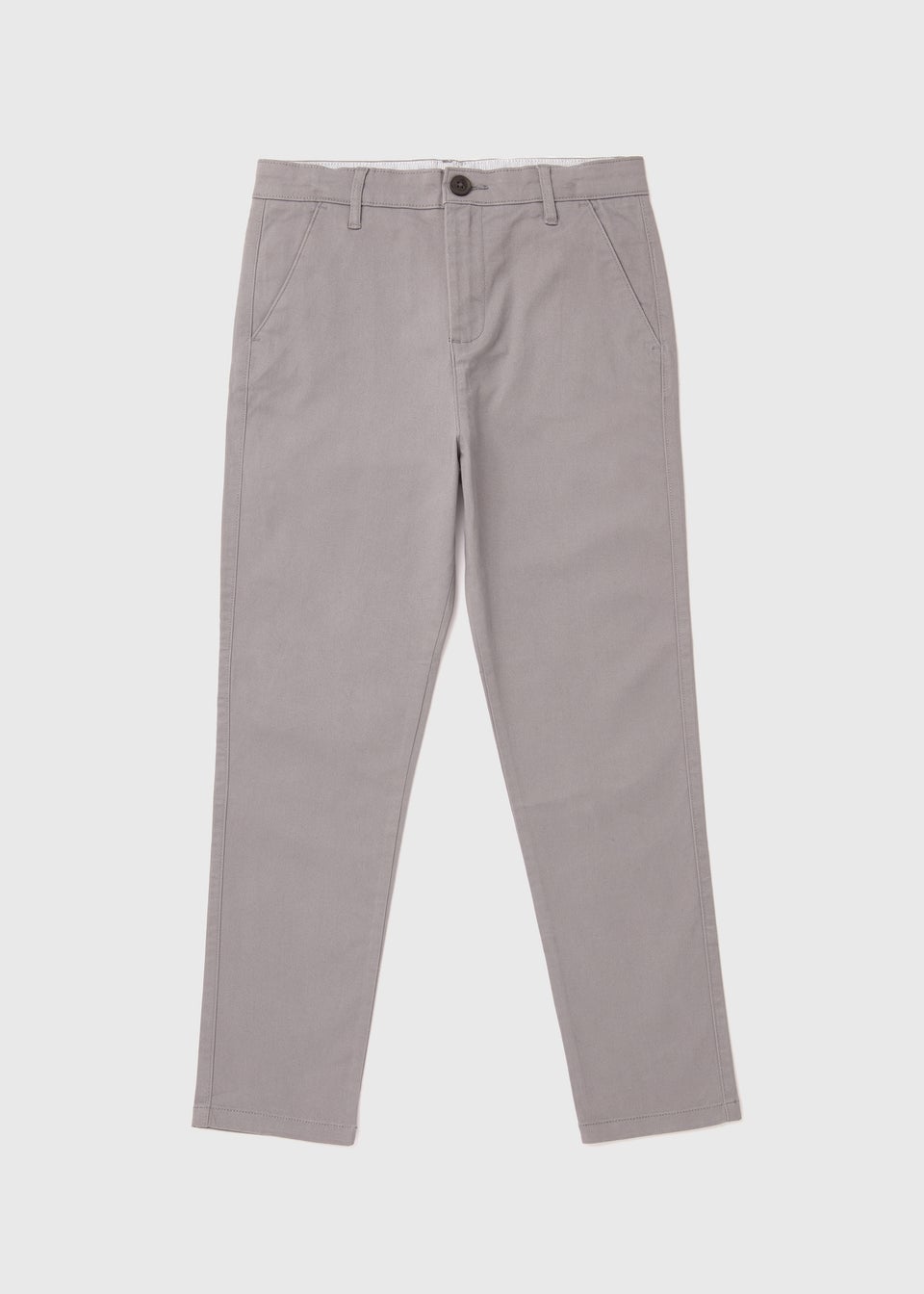 Boys Grey Chino Trousers (7-13yrs)