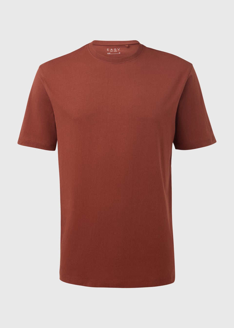 Brown Essential Crewneck T-Shirt