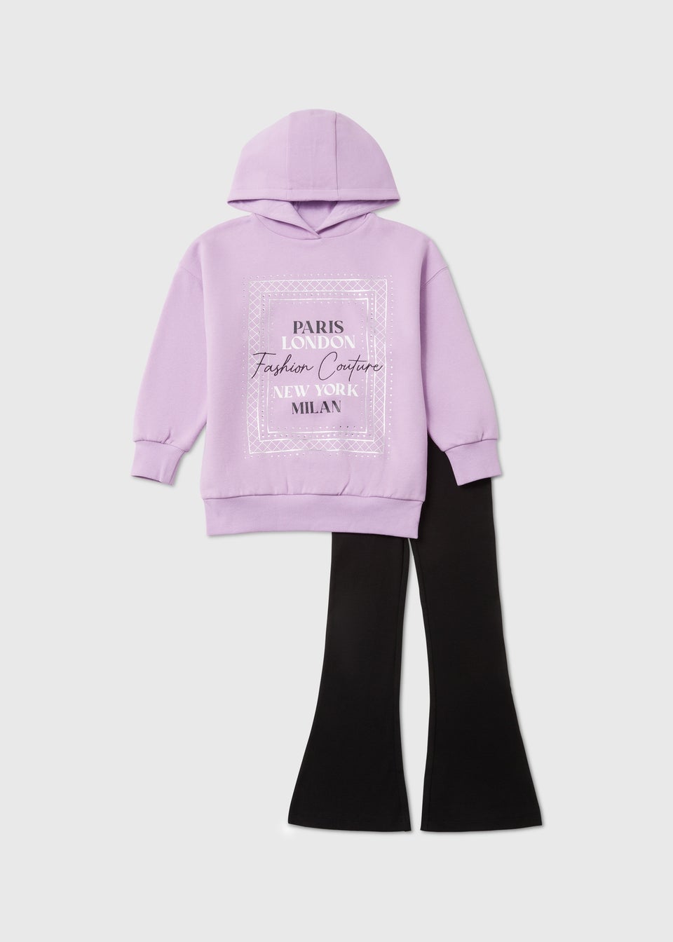 Girls Lilac Fashion City Set (7-13yrs)