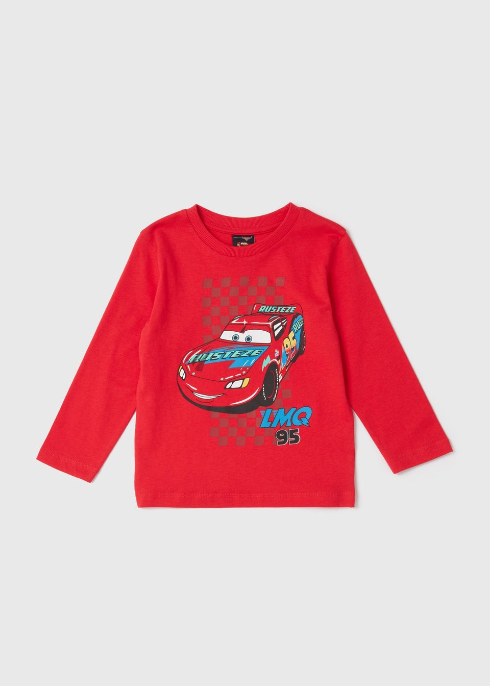 Boys Lightning MqQueen Red T-Shirt (9mth-6yrs)