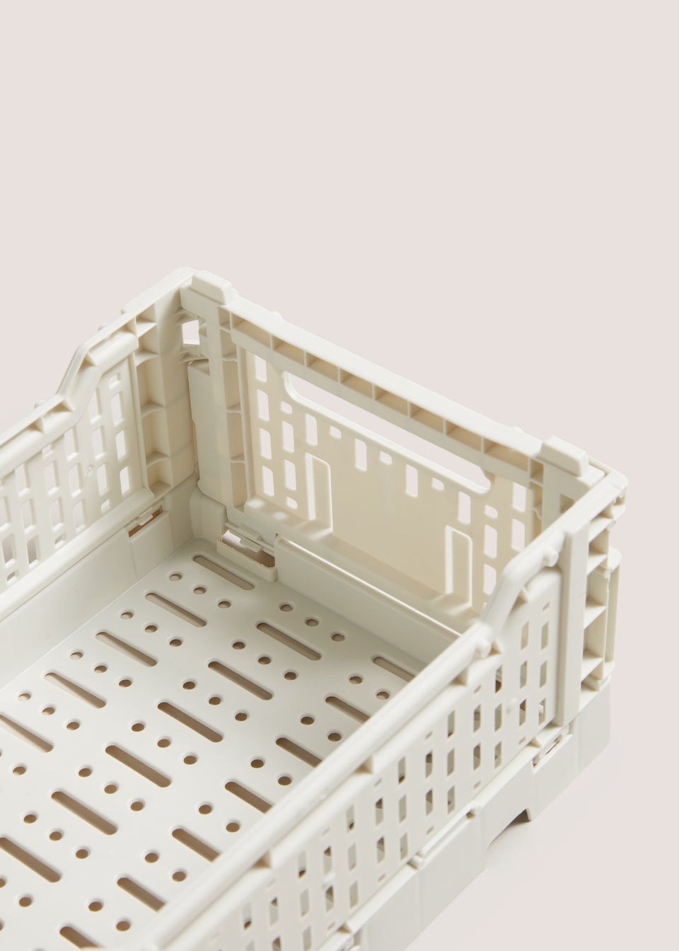 Grey Collapsible Crate (270mm x 170mm x 105mm)