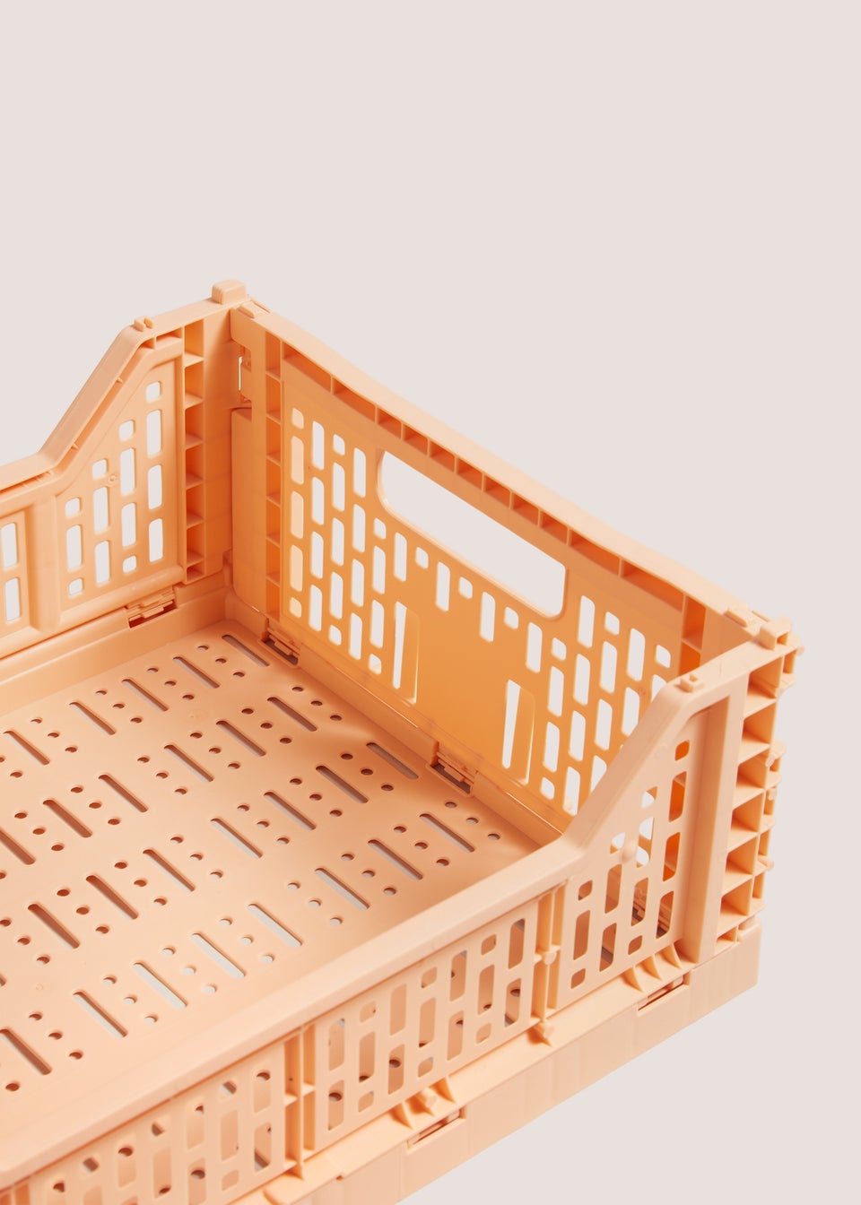 Orange Collapsible Crate (38.5cm x 30cm)
