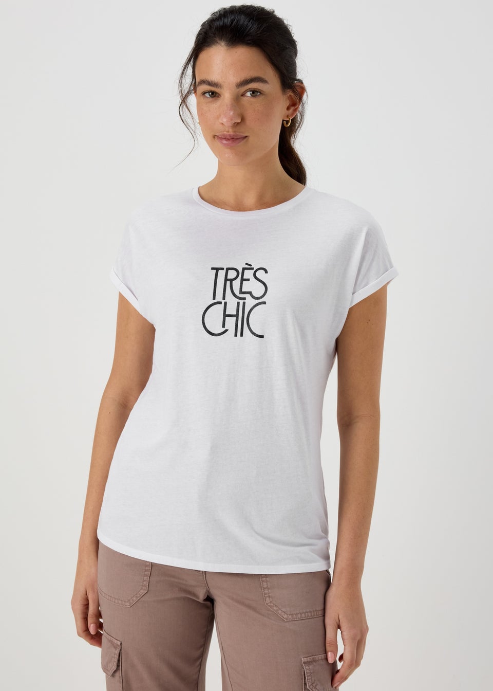 White Tres Chic T-Shirt