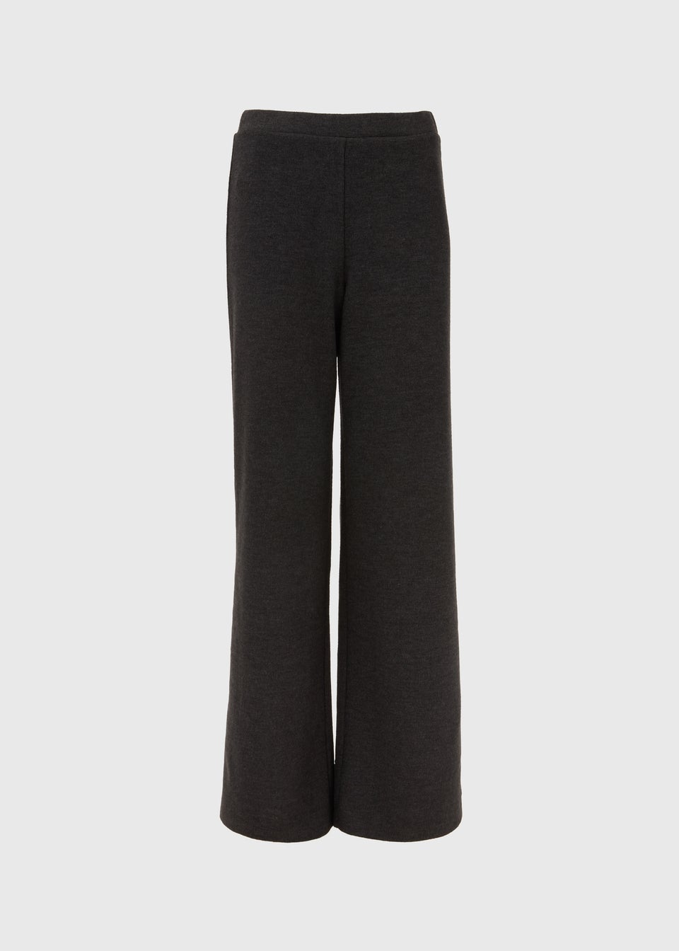 Charcoal Soft Touch Wide Leggings - Matalan