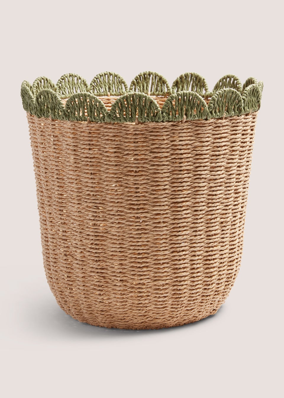 Scallop Edge Basket (35cm X 35cm X 35cm)