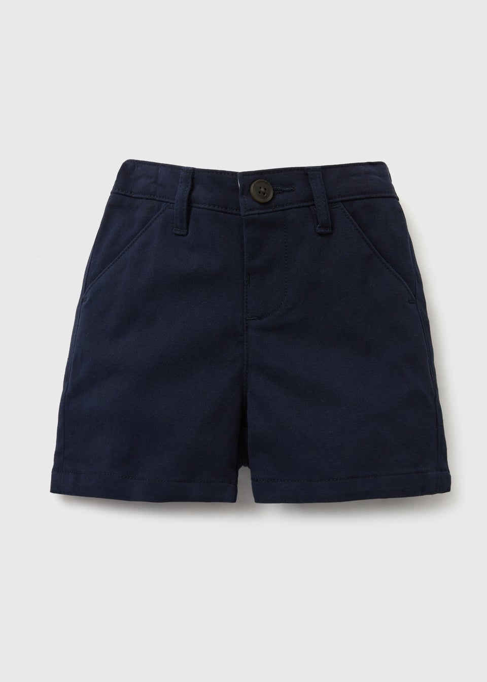 Boys Navy Chino Shorts (1-7yrs)