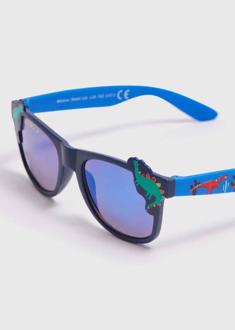 Kids Navy Dinosaur Sunglasses (3+yrs)