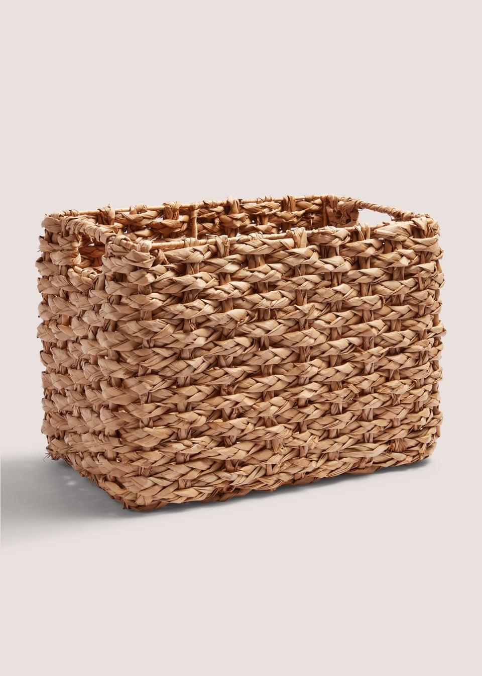 Woven Cottage Rectangle Basket (43cm x 30cm x 27cm)