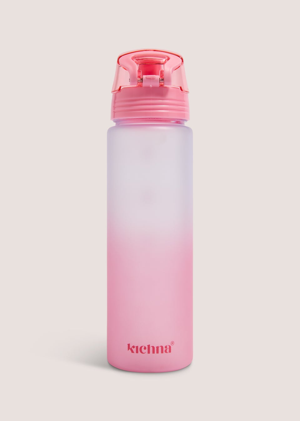 Kichna Pink Ombre Tracker Reusable Water Bottle (700ml)