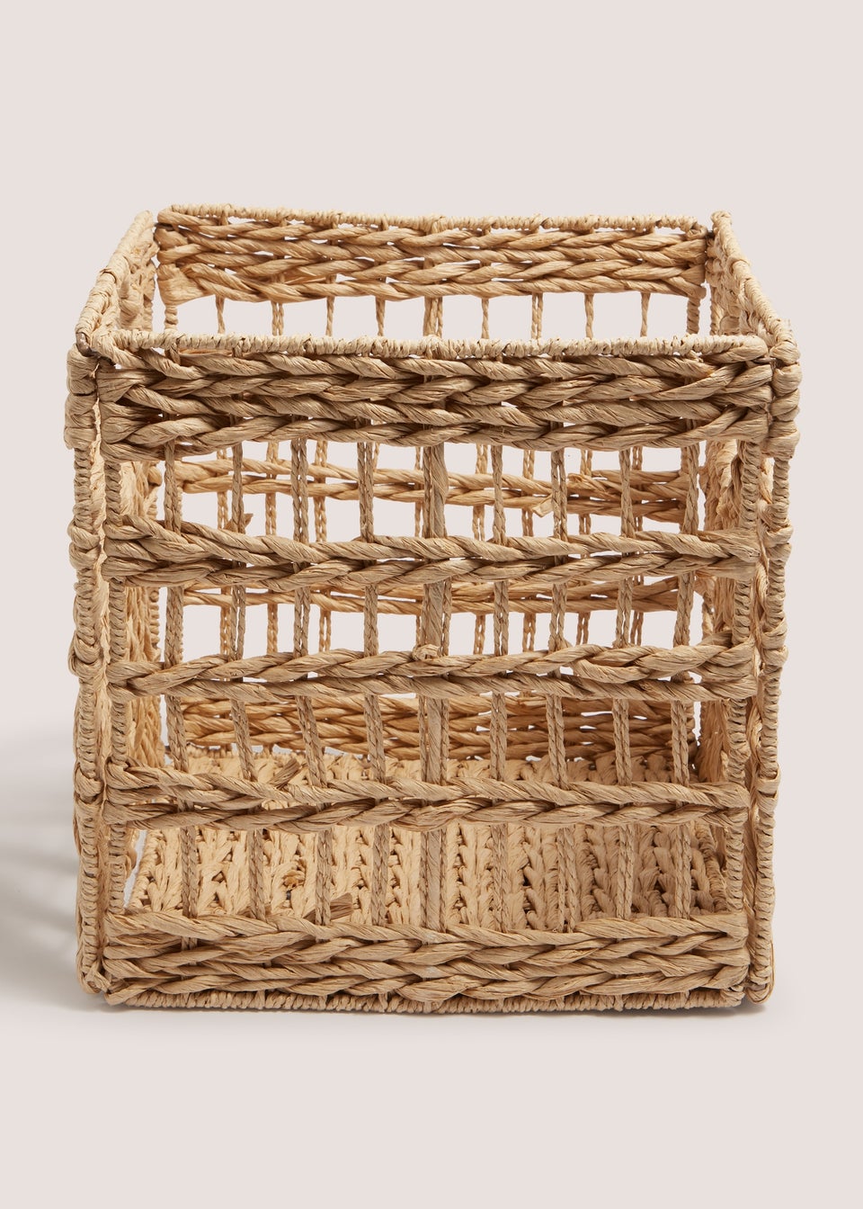 Open Weave Foldable Basket (31cm x 31cm x 31cm)