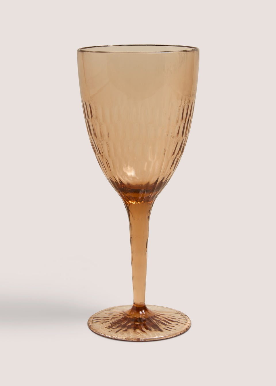 Outdoor Amber Wine Glass (9x9x21cm)