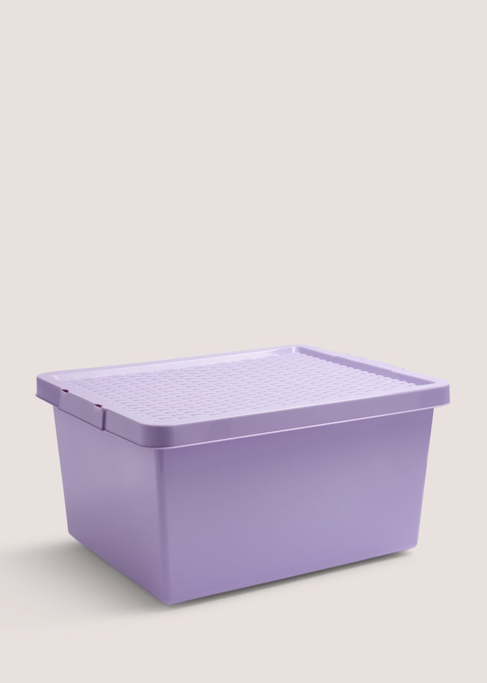 Purple Storage Rattan Lid (27L)