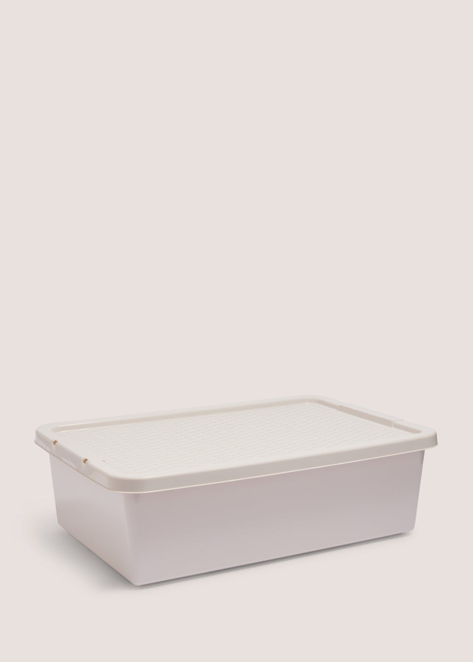 Buy Plastic 1 Litre Flat Storage Box with Lid