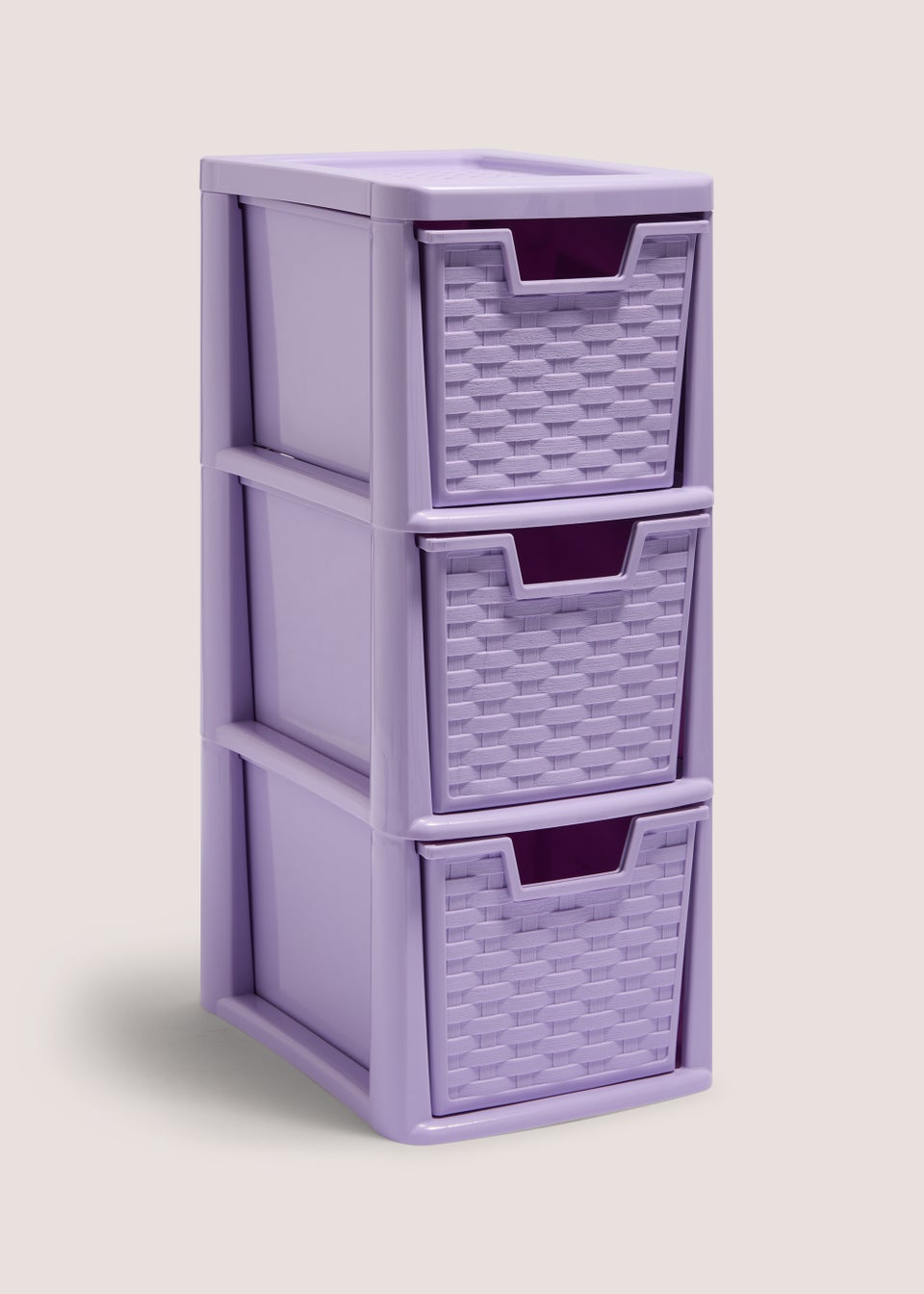 Purple Small Drawers (26cm x 19cm x 48cm)