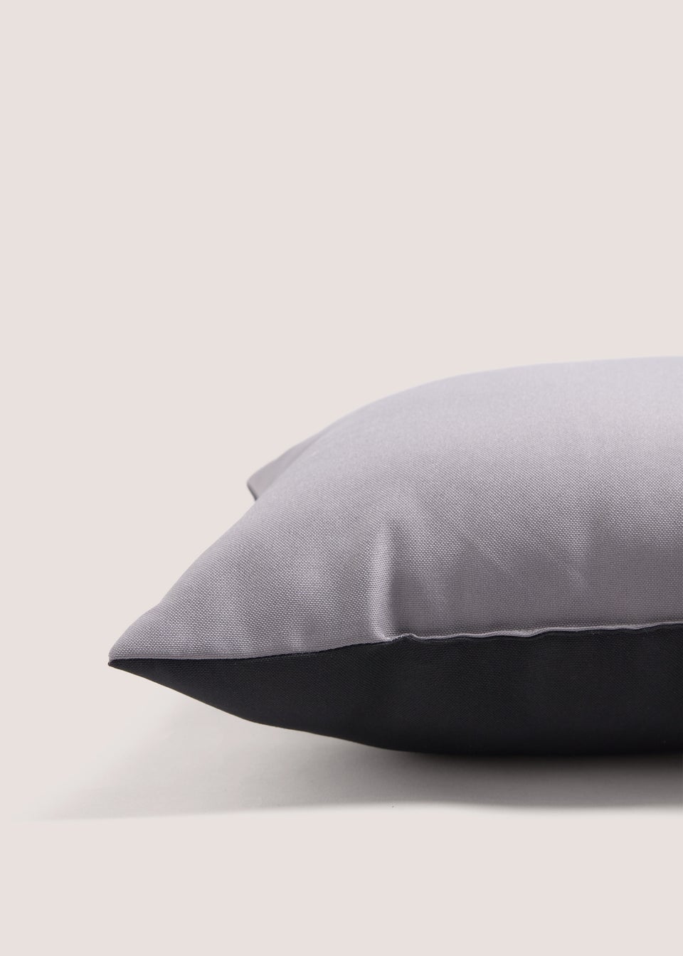 Black Casa Reversible Outdoor Cushion (40cm x 40cm)