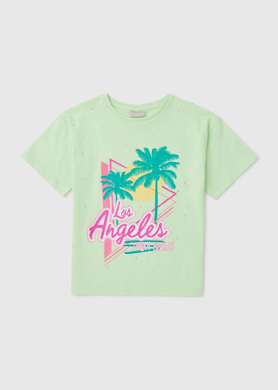 Green Los Angeles T-Shirt (7-13yrs)