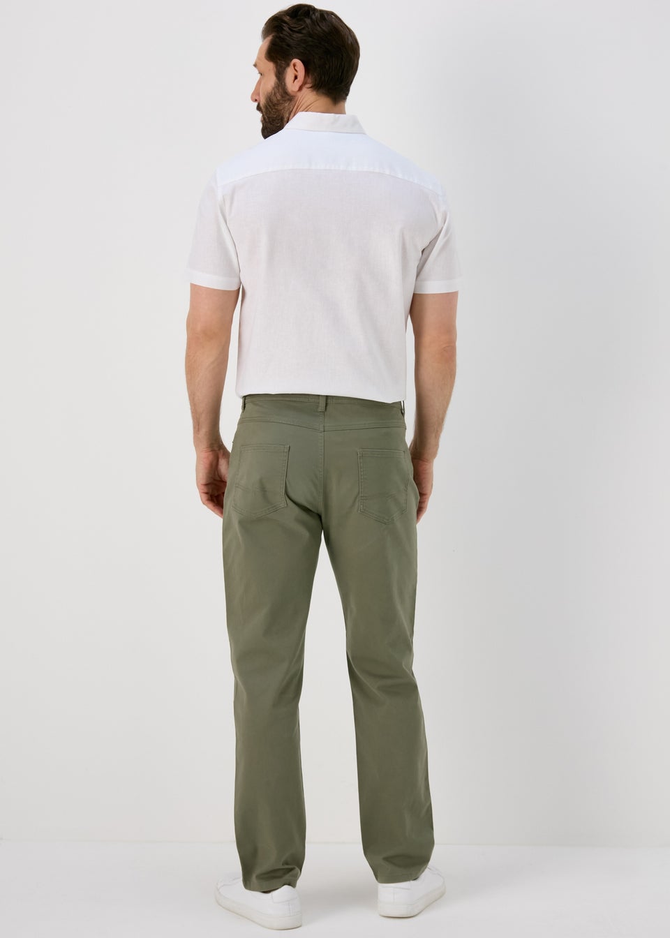 Khaki 5 Pocket Trousers