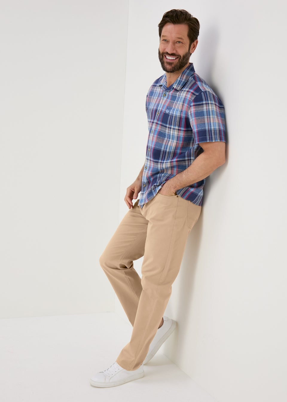 Lincoln Light Stone 5 Pocket Trousers