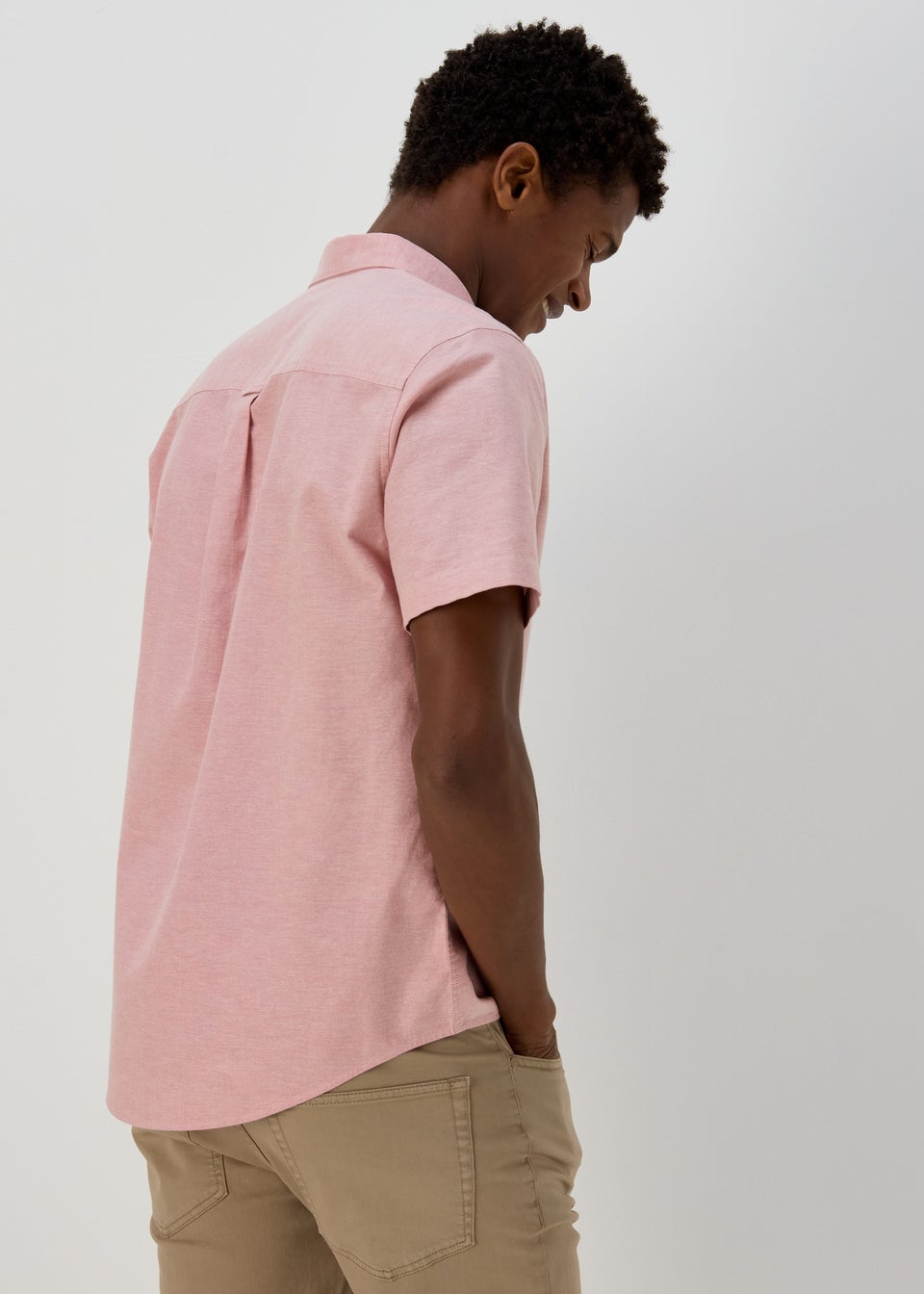Pink Crossdye Oxford Shirt