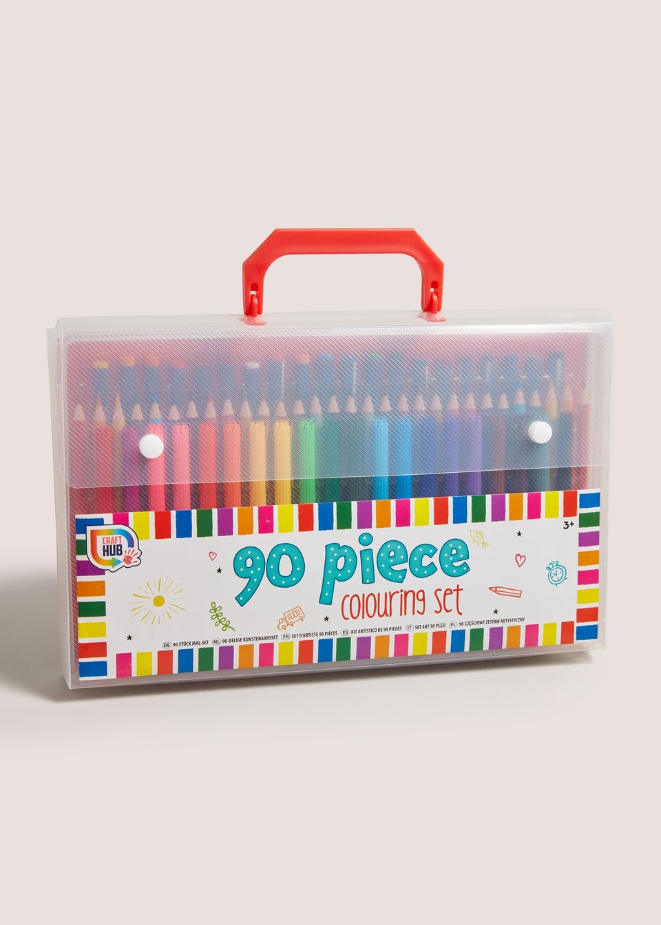 Kids 90 Pieces Colouring Set