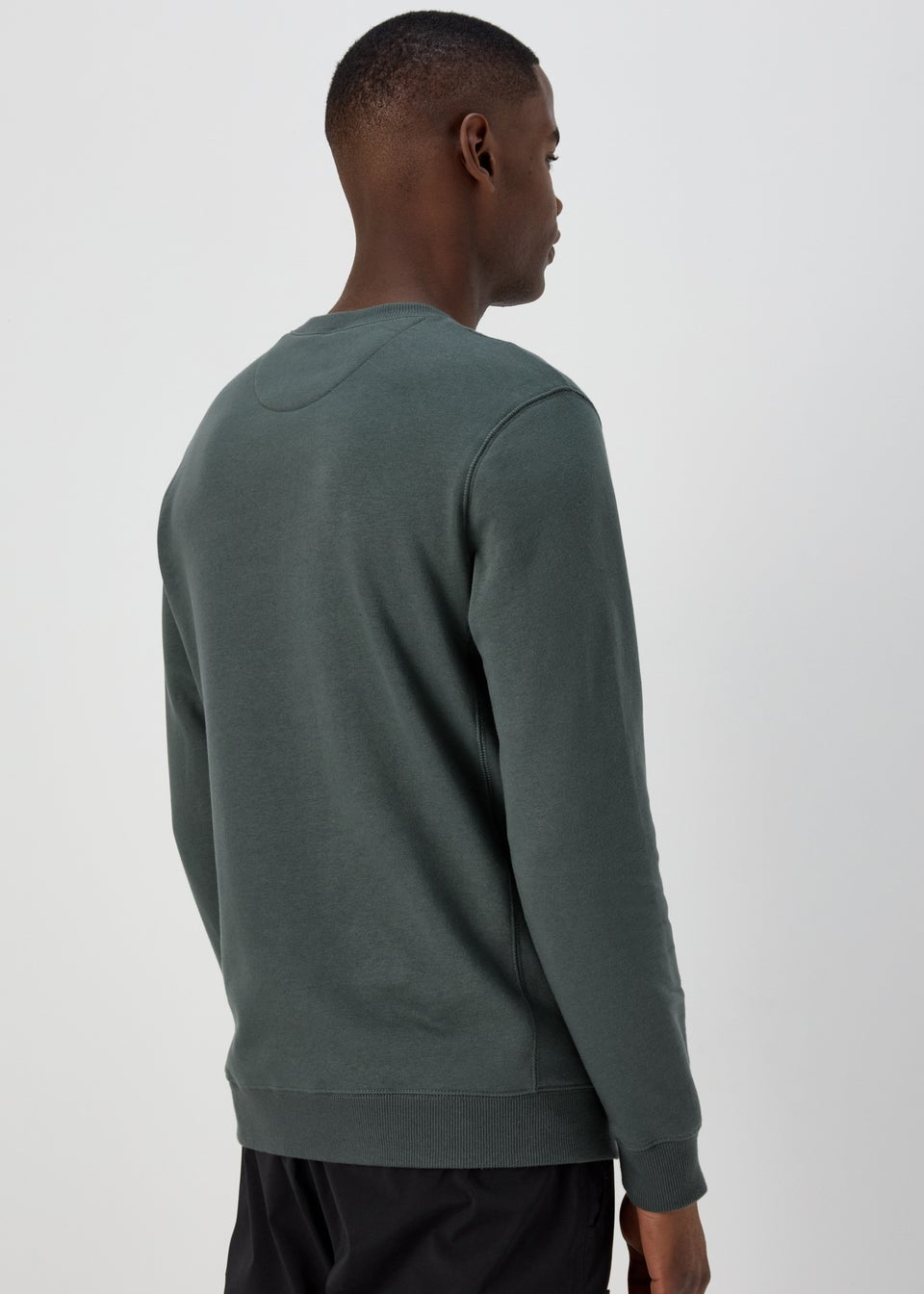 Green Essential Crewneck Sweatshirt
