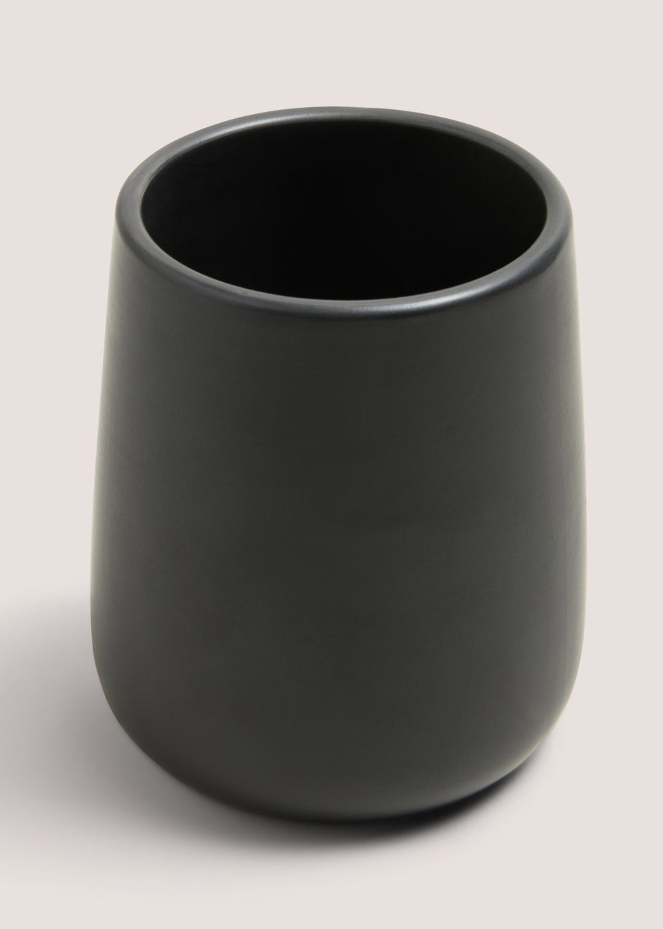 Black Modern Ceramic Tumbler (7.5cm x 11cm)