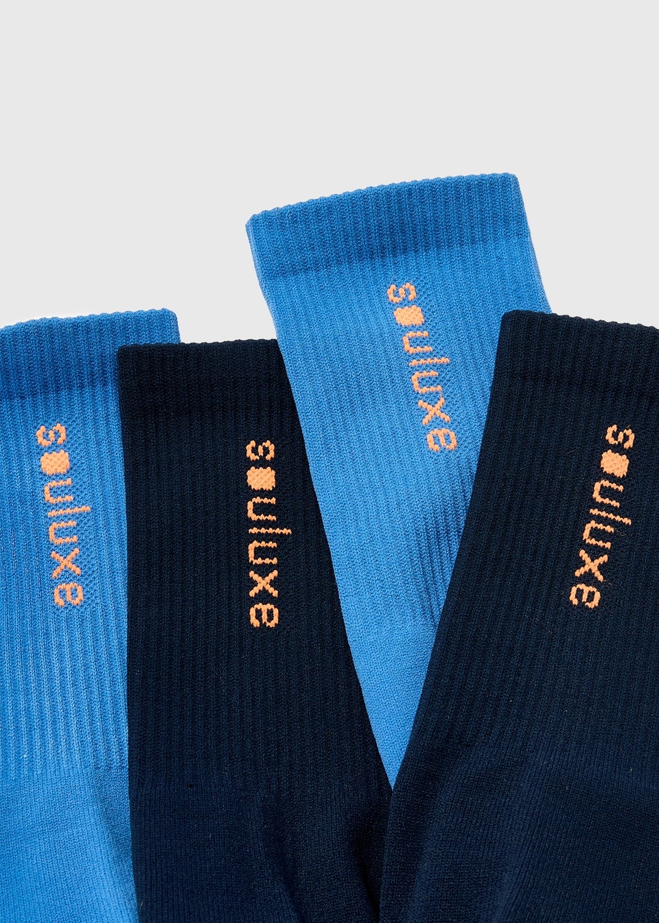 Souluxe Blue Sports Socks