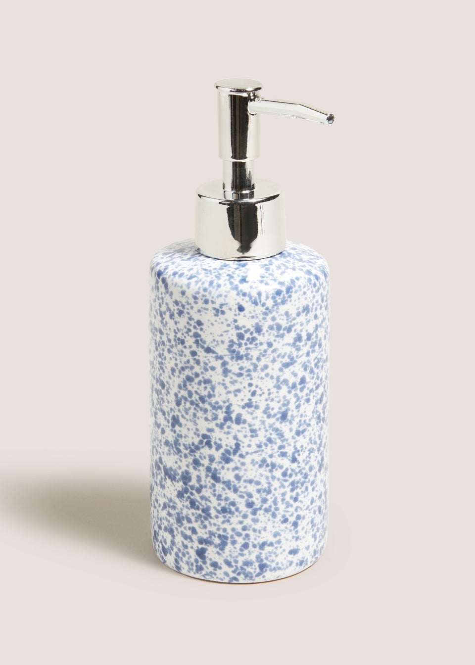 Blue Speckle Dispenser (17.5x6.8x6.8cm)