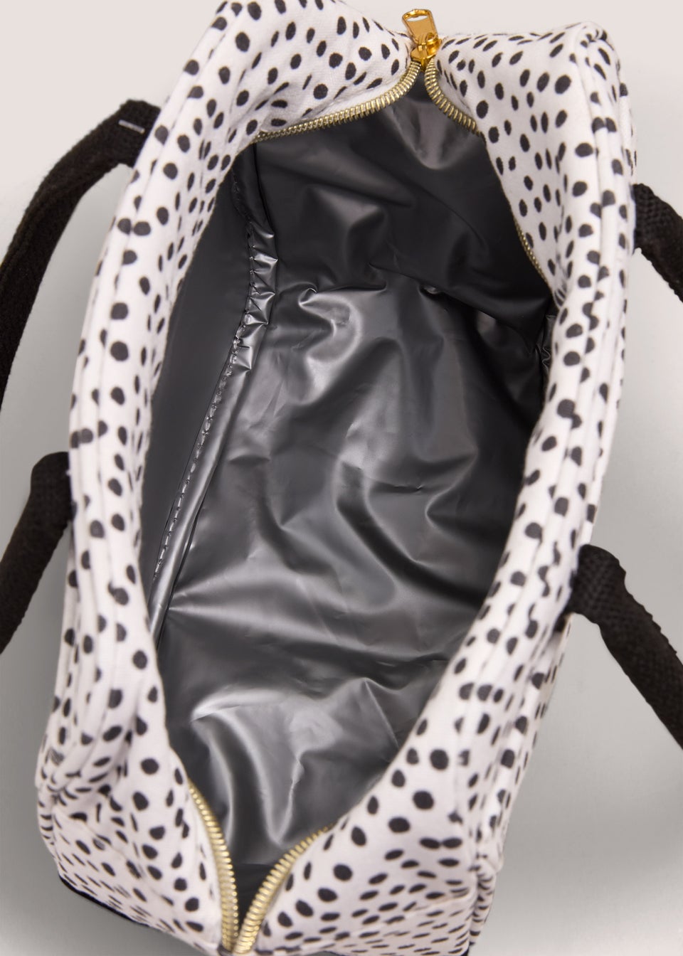 Kids Black & White Spots Design Lunch Bag