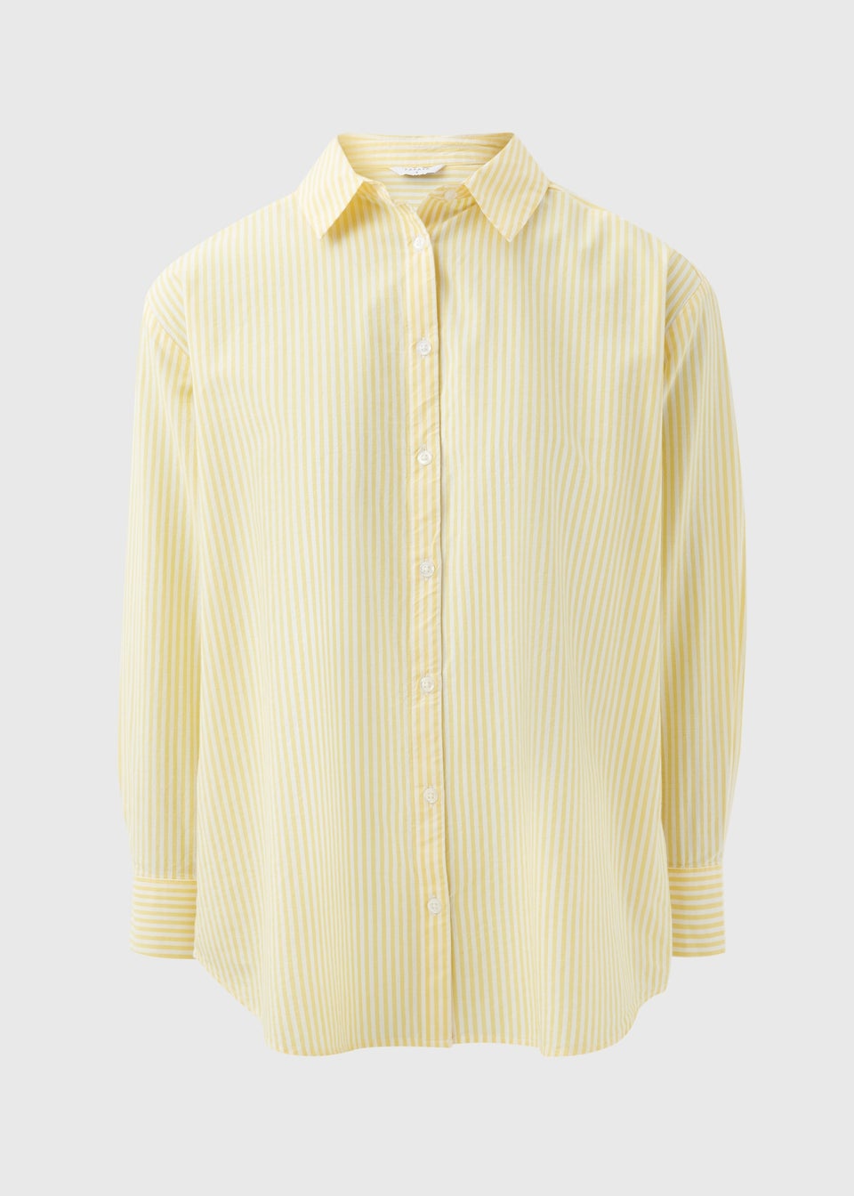 Yellow Stripe Cotton Shirt - Matalan